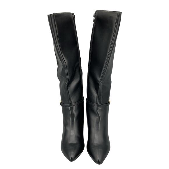 NEW Karen Scott Women’s Freyln Comfort Insole Knee High Boots Black Size 5.5M - Picture 3 of 10